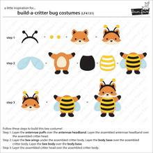 Load image into Gallery viewer, Dies: Lawn Fawn-Build-A-Critter Bug Costumes