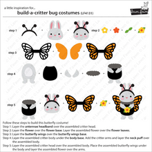 Load image into Gallery viewer, Dies: Lawn Fawn-Build-A-Critter Bug Costumes