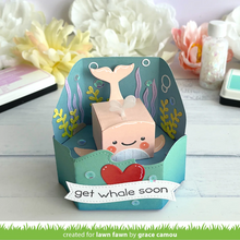 Load image into Gallery viewer, Dies: Lawn Fawn-Tiny Gift Box Whale and Dolphin Add-On
