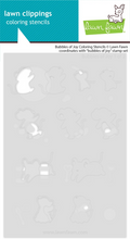 Load image into Gallery viewer, Coloring stencils: Lawn Fawn-Bubbles Of Joy