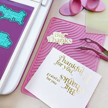 Load image into Gallery viewer, Hot Foil: Catherine Pooler Designs-Joyful Thanks Hot Foil Plates and Dies