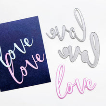 Load image into Gallery viewer, Dies: Catherine Pooler-Layered Love Word Die