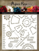 Load image into Gallery viewer, Stencil: Paper Rose Studio-Industrial Elements 6x6 Stencil