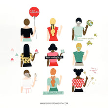 Load image into Gallery viewer, Stamps: Concord & 9th-Celebration Squad Stamp Set