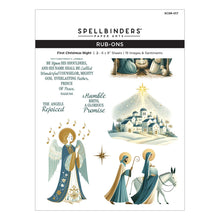 Load image into Gallery viewer, Embellishments: Spellbinders-First Christmas Night Rub-Ons