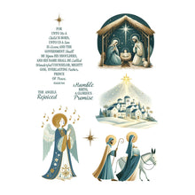Load image into Gallery viewer, Embellishments: Spellbinders-First Christmas Night Rub-Ons