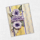 Load image into Gallery viewer, Embellishments: Paper Rose Studio-Petals & Pansies Layered Sentiments Embossed Die Cuts