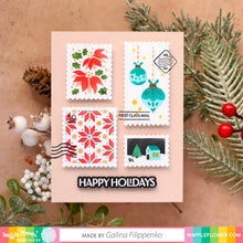 Load image into Gallery viewer, Stamps: Waffle Flower Crafts-Postage Collage Stamp Set