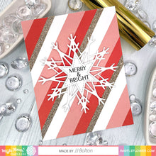 Load image into Gallery viewer, Stamps: Waffle Flower Crafts-Star Snowflake Stamp Set