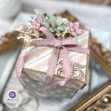 Load image into Gallery viewer, Embellishments: Prima Marketing Mulberry Paper Flowers-Santa Sweet - Christmas Market