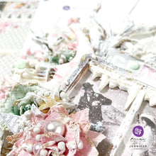 Load image into Gallery viewer, Embellishments: Prima Marketing Mulberry Paper Flowers-Christmas Joy - Christmas Market