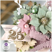 Load image into Gallery viewer, Embellishments: Prima Marketing-Mulberry Paper Flowers-Enchanting Morning - Christmas Market