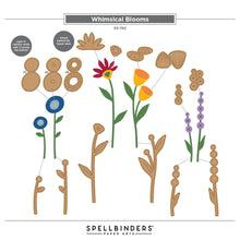Load image into Gallery viewer, Dies: Spellbinders - Whimsical Blooms Etched Dies by Vicky Papaioannou