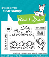 Load image into Gallery viewer, Stamps: Lawn Fawn-Hay There, Hayrides! Mice Add-On