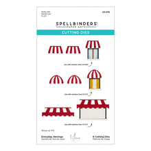 Load image into Gallery viewer, Dies: Spellbinders - Everyday Awnings Etched Dies by Yana Smakula
