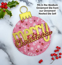 Load image into Gallery viewer, Dies: Emily Moore Designs-Merry Christmas Word Dies - Short & Sweet