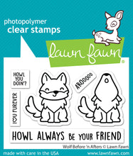 Load image into Gallery viewer, Stamps: Lawn Fawn-Wolf Before ‘n Afters