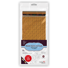 Load image into Gallery viewer, Embellishments: Scrapbook Adhesives-Metallic Transfer Foil Sheets-Holographic Colors