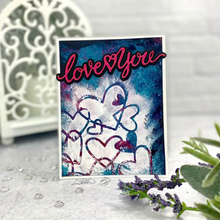 Load image into Gallery viewer, Stencils: Dare 2B Artzy-Heart Duo Stencils