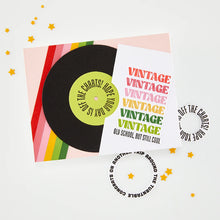 Load image into Gallery viewer, Stamp and Die Cut: Hero Arts-Vintage Vinyl Stamp & Cut