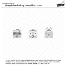 Load image into Gallery viewer, Dies: Tiny Gift Box Holiday Hats Add-On