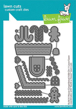 Load image into Gallery viewer, Dies: Lawn Fawn-Build-A-House Gingerbread Add-On