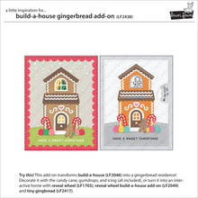 Load image into Gallery viewer, Dies: Lawn Fawn-Build-A-House Gingerbread Add-On