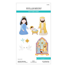 Load image into Gallery viewer, Dies: Spellbinders-Nativity Blessings Etched Dies by Bibi Cameron