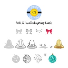 Load image into Gallery viewer, Stamps: Sunny Studio-BELLS & BAUBLES