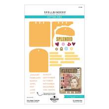 Load image into Gallery viewer, Dies: Spellbinders-Torn Edges CardLab Etched Dies by Esther Glas