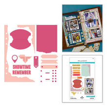 Load image into Gallery viewer, Dies: Spellbinders-Torn Edges with Tag Etched Dies by Esther Glas