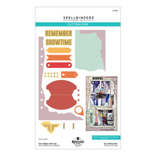 Load image into Gallery viewer, Dies: Spellbinders-Torn Edges with Tag Etched Dies by Esther Glas