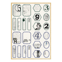 Load image into Gallery viewer, Embellishments: Spellbinders-Book 10 Borders & Labels Stickers by Esther Glas