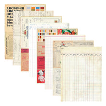 Load image into Gallery viewer, Specialty Paper: Spellbinders-Reminiscence Book 10 Patterned Cardstock by Esther Glas