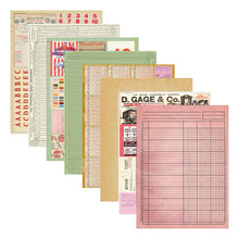 Load image into Gallery viewer, Specialty Paper: Spellbinders-Reminiscence Book 10 Patterned Cardstock by Esther Glas