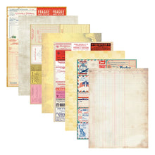 Load image into Gallery viewer, Specialty Paper: Spellbinders-Reminiscence Book 10 Patterned Cardstock by Esther Glas