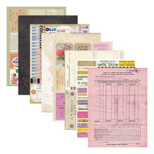 Load image into Gallery viewer, Specialty Paper: Spellbinders-Reminiscence Book 10 Patterned Cardstock by Esther Glas