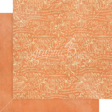 Load image into Gallery viewer, 12x12 Paper: Graphic 45 Patterns & Solids Pack-Hello Pumpkin
