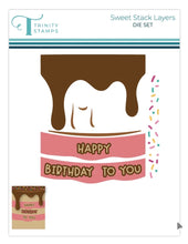 Load image into Gallery viewer, Dies: Trinity Stamps-Sweet Stack Layers Die Set