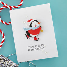 Load image into Gallery viewer, Dies: Spellbinders-DANCIN' PENGUIN ETCHED DIES