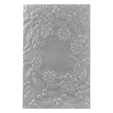 Load image into Gallery viewer, Embossing Folders: Spellbinders-NOTCHED CORNER FLORALS 3D EMBOSSING FOLDER