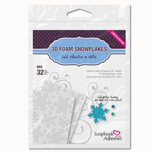 Load image into Gallery viewer, Adhesives/Embellishments: Scrapbook Adhesives-Snowflakes