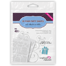 Load image into Gallery viewer, Adhesives/Embellishments: Scrapbook Adhesives-3D Foam Party Shapes