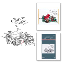 Load image into Gallery viewer, Better Press: Spellbinders-CHRISTMAS GREETINGS PRESS PLATE FROM THE BETTERPRESS CHRISTMAS COLLECTION