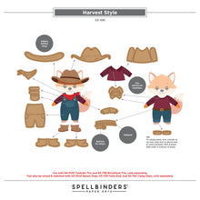Load image into Gallery viewer, Dies: Spellbinders-Harvest Style Etched Dies by Allison Frazier