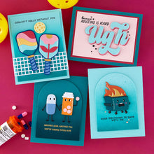 Load image into Gallery viewer, Stamp and Die Combo: Spellbinders-Dumpster Fire Clear Stamp & Die Set