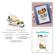 Load image into Gallery viewer, Stamp and Die Combo: Spellbinders-Deck the Dumpster Stamp & Die Set