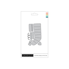 Load image into Gallery viewer, Dies: Concord & 9th-Stocking Stamp & Stitch Dies