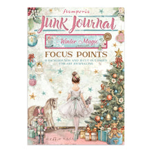 Load image into Gallery viewer, Papercrafting Kit: Stamperia-Printed Art Junk Journal Focus Points For Art And Craft A5 - Winter Magic