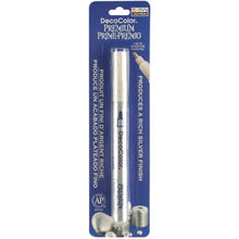 Load image into Gallery viewer, Coloring Tools: Uchida DecoColor Premium Fine Tip Paint Marker-Silver